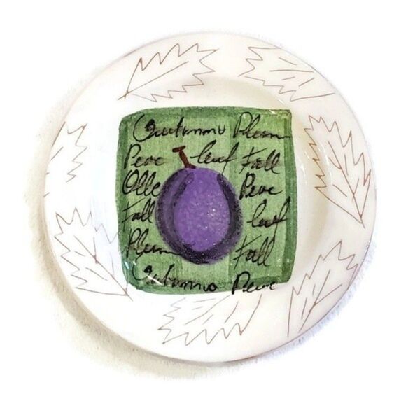 Vietri Salad Plate Made in Italy - Picture 1 of 8